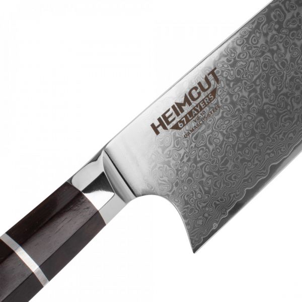 Нож кухонный разделочный Китайский шеф 18 см, Octa Damascus, HC/OCTA-NA-18, HEIMCUT