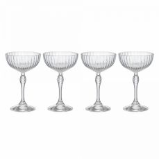 Набор из 4-х бокалов-креманок для шампанского CHAMPAGNE, 220 мл, America'20s BORMIOLI ROCCO