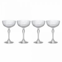 Набор из 4-х бокалов-креманок для шампанского CHAMPAGNE, 220 мл, America'20s BORMIOLI ROCCO