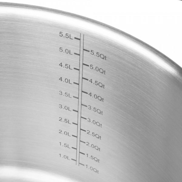 Набор посуды 7 предметов: 3 кастрюли, 1 ковш, 3 стеклянные крышки, Smart Steam ELO