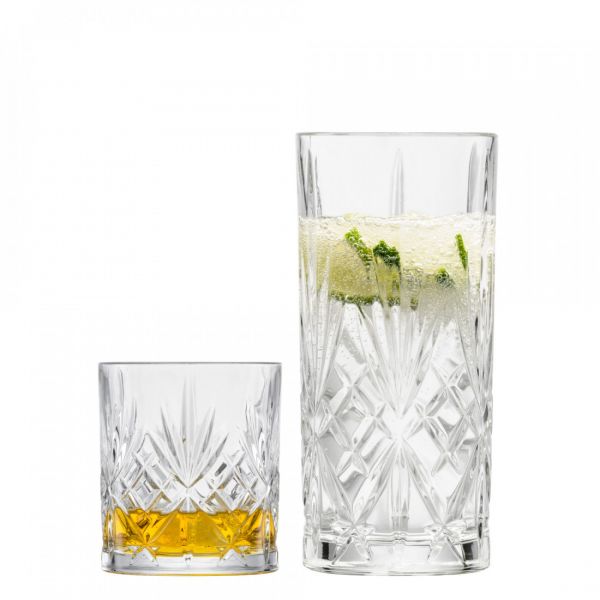 Набор стаканов для виски 334 мл (4 шт) и воды 368 мл (4 шт) Show, 121881, SCHOTT ZWIESEL