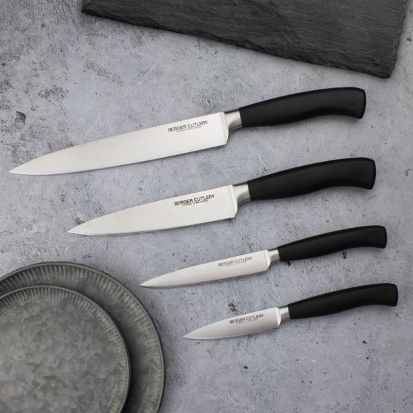 Нож для чистки и нарезки 12 см Ergo Line Pro, BC121312, BERGER CUTLERY