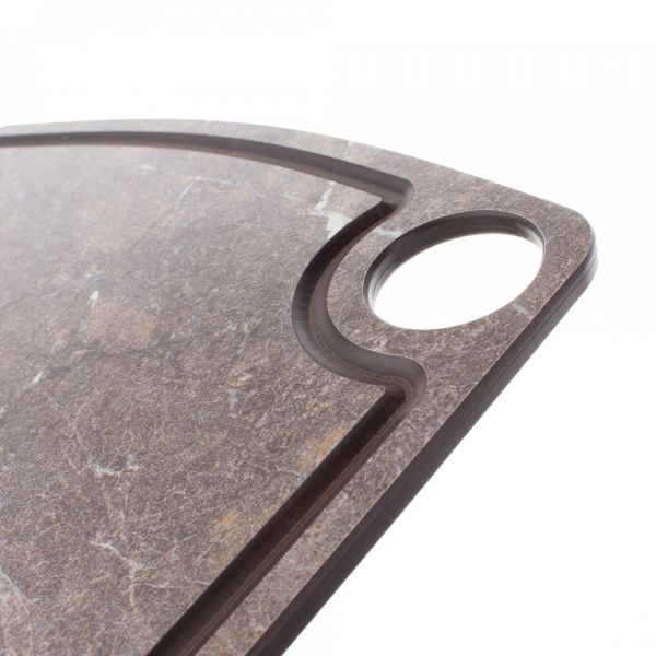 Набор из 3-х разделочных досок на подставке, мрамор темный, в подарочной упаковке, композитный материал, Fashion ComposeEat