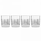 Набор из 4 стаканов для виски ELIXIR 380 мл, бессвинцовый хрусталь, Mixology, A12344G1002AA02, LUIGI BORMIOLI