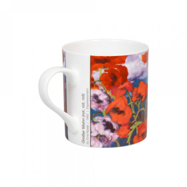 Кружка «Большой мак, Эмиль Нольде» 385 мл, фарфор, 11 2 004 2791, KOENITZ