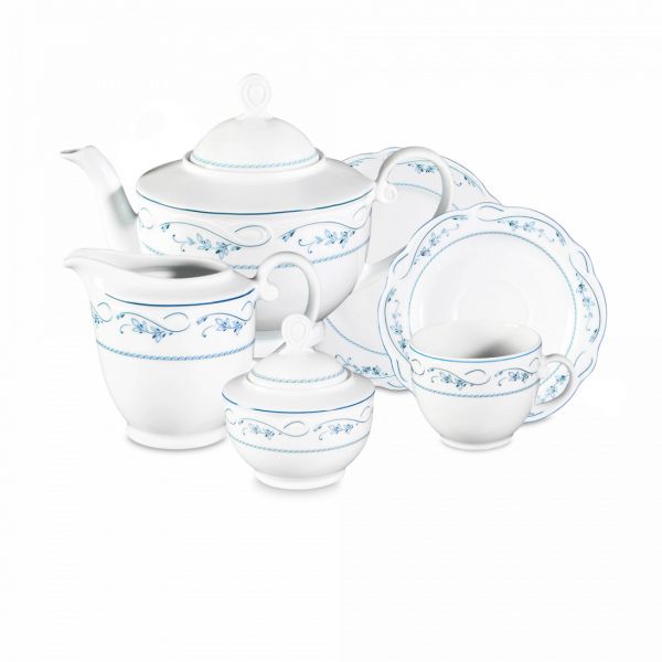 Сервиз чайный на 6 персон, 21 предметов, фарфор, Desiree, 44935TS21, SELTMANN