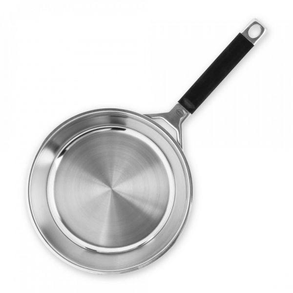 Сковорода 24 см, нержавеющая сталь, Silence PRO, 910949, ROESLE