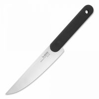 Нож кухонный для нарезки 18 см, черная ручка, Chopping boards and Knives TREBONN