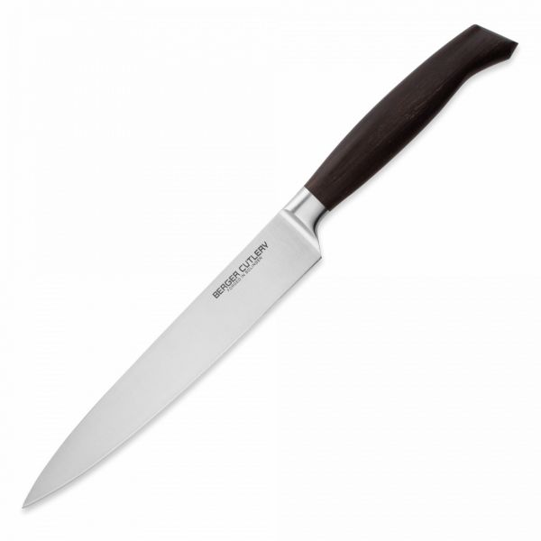 Нож для нарезки 21 см Ergo Line Smoked Oak, BC111221, BERGER CUTLERY