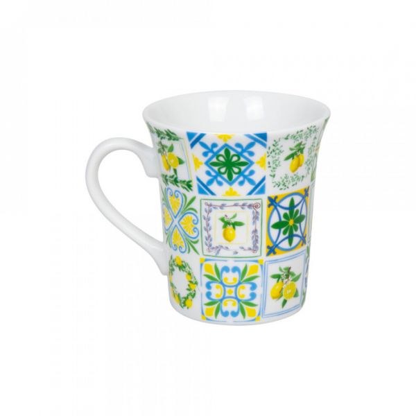 Кружка «Сицилийские плитки» 410 мл, фарфор, 11 1 100 2789, KOENITZ