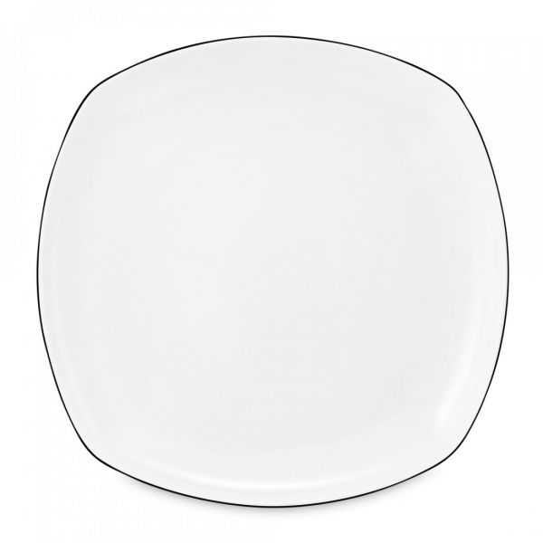 Сервиз обеденный на 6 персон, 20 предметов, фарфор, Lido Black Line, 10826DS20 square, SELTMANN