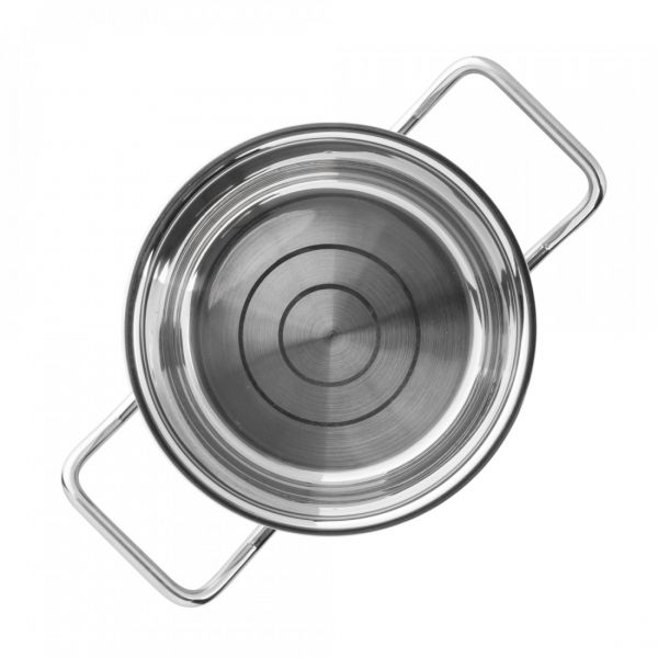 Кастрюля со стеклянной крышкой 14 см, 1.1 л, Profi Duo Therm, 40214 ELO, ELO