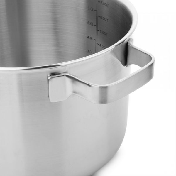 Набор посуды из 8 предметов для индукционных плит, 3 кастрюли, 1 ковш, 4 крышки, Limited Edition, 33400, ELO