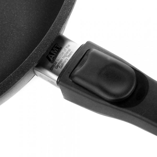 Ковш 16 см AMT Frying Pans литой алюминий с антипригарным покрытием и съемной ручкой