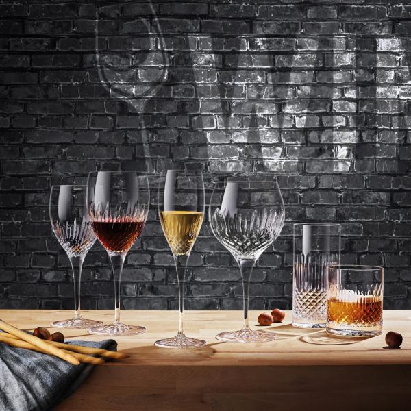 Набор из 4 бокалов для белых вин RIESLING 380 мл, бессвинцовый хрусталь, Diamante, A12758G1002AA01, LUIGI BORMIOLI