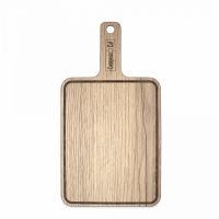 Доска разделочная композитная с ручкой, с желобом 33x18 см, дуб натуральный, Everyday ComposeEat