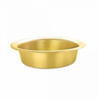 Таз 3 л латунный без ручки