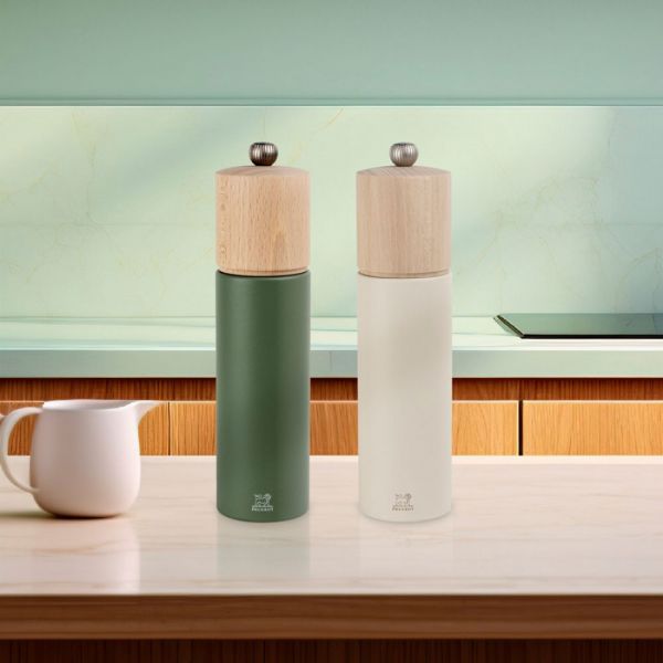 Мельница для перца, 21 см, дерево, темно-зеленый, Boreal, 44275, PEUGEOT