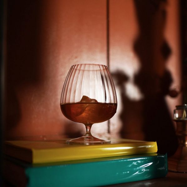 Набор из 4 бокалов для коньяка SNIFTER 465 мл, бессвинцовый хрусталь, Optica, A13192G1002AA02, LUIGI BORMIOLI