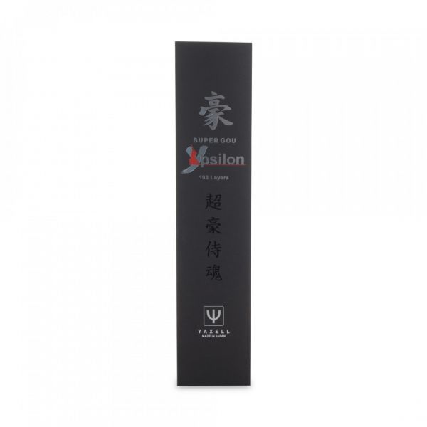 Нож кухонный Сантоку 16.5 см, Santoku, дамасская сталь, Ypsilon (193 слоя), YA37201, YAXELL