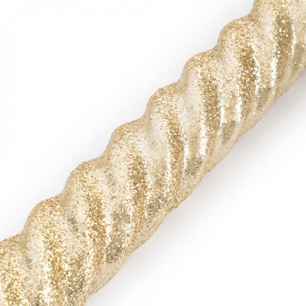 Свеча 25 см, 2 шт, тонкая, шампань, Rope