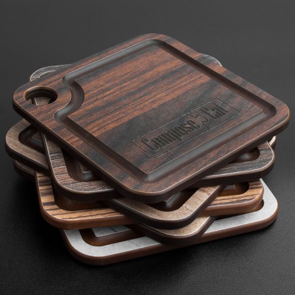 Подставка для чашки 10х10 см, серый мрамор, ProFashion ComposeEat