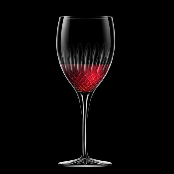 Набор из 4 бокалов для красных вин CHIANTI 520 мл, бессвинцовый хрусталь, Diamante, A12757G1002AA01, LUIGI BORMIOLI