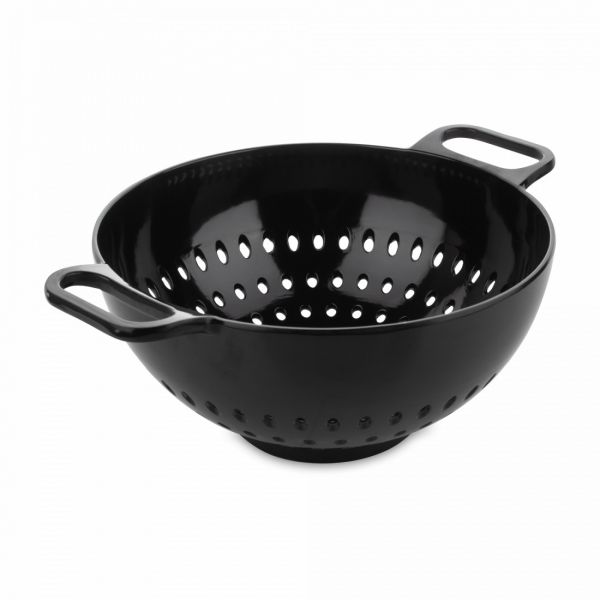 Дуршлаг 22.7 см, черный, Bowls Colanders TREBONN