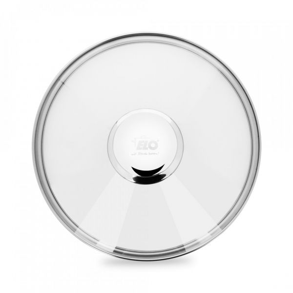 Крышка стеклянная 20 см, нержавеющая сталь, Galant, 73020, ELO