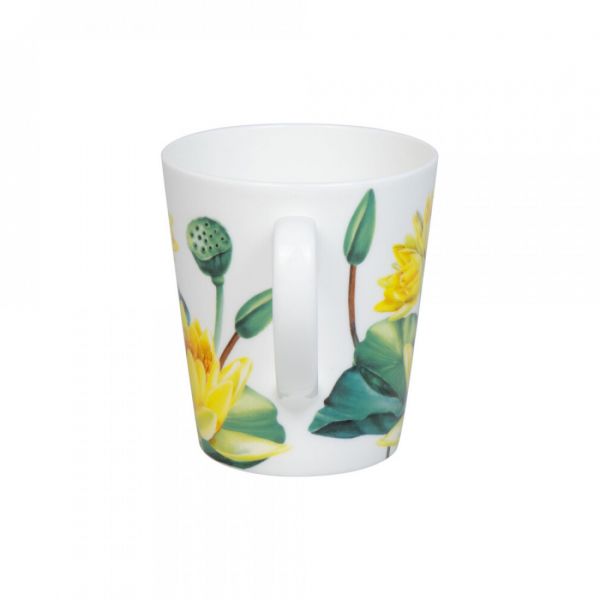 Кружка в подарочной коробке «Дальневосточный лотос» 600 мл, фарфор, белый, 11 5 255 2810, KOENITZ