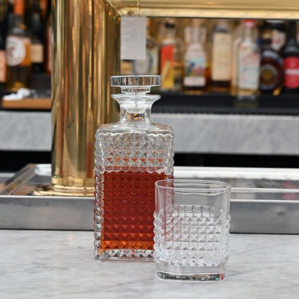 Набор из 4 стаканов для виски ELIXIR 380 мл, бессвинцовый хрусталь, Mixology, A12344G1002AA02, LUIGI BORMIOLI