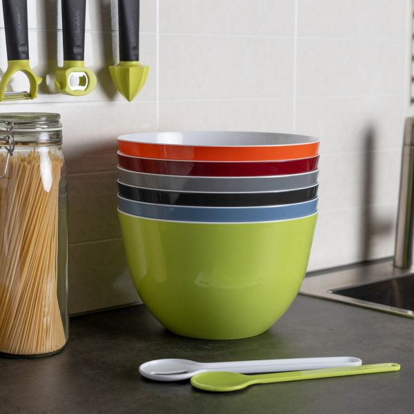 Миска 5 л, 28 см, черная, Bowls Colanders TREBONN