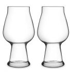 Набор из 2 бокалов для пива STOUT 600 мл, бессвинцовый хрусталь, Birrateque-GP, A11826GYB02AA02, LUIGI BORMIOLI
