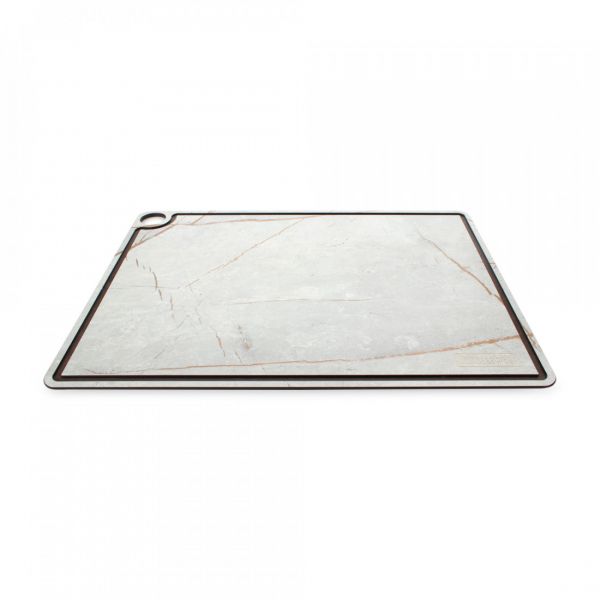 Доска разделочная c желобом, 42x31 см, мраморный Грейс, композитный материал, ProFashion, DRJ42310435KL6, ComposeEat