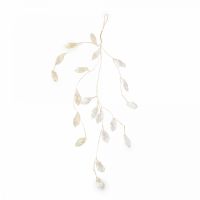 Украшение декоративное 30 см, подвесное, акрил, золотистое, Кристаллы, Event