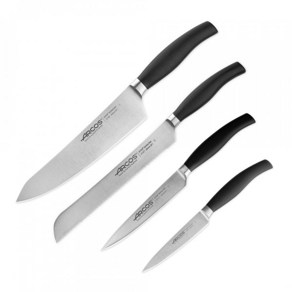 Набор кухонных ножей в подставке ComposeEat, 4 шт, Clara, AR211015, ARCOS