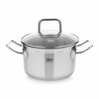 Кастрюля со стеклянной крышкой 16 см, 1.6 л, нержавеющая сталь, Profi Duo Therm, 40216 ELO, ELO