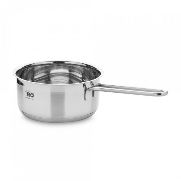 Ковш со стеклянной крышкой 16 см, 1.1 л, нержавеющая сталь, Profi Duo Therm, 40416, ELO