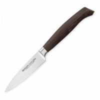 Нож для чистки и нарезки 9 см Ergo Line Smoked Oak, BC111309, BERGER CUTLERY