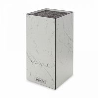 Подставка для кухонных ножей, универсальная, 11x24 см, мрамор Бьянко, композитный материал, Elegance, PDN113028OA4, ComposeEat