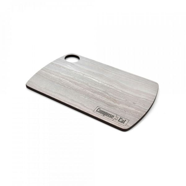 Доска разделочная, композитная, 22х15см, травертин капучино ComposeEat