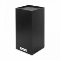 Подставка универсальная для кухонных ножей, 11х11х24 см, цвет-черный, композитный материал, Elegance, PDN111015OA4, ComposeEat