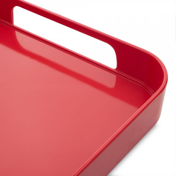 Поднос для сервировки, красный, 51x33 см, Serveware TREBONN