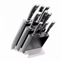 Набор кухонных ножей 9 шт на деревянной подставке, Classic Ikon, WUESTHOF, 9873, Золинген