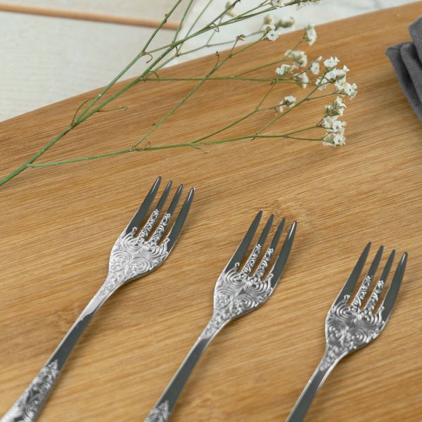 Набор столовых приборов на 6 персон, 24 предмета, Antique, PEP-7800-24L, CRISTEMA