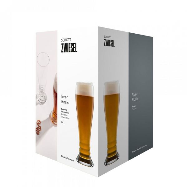 Набор стаканов для пива Bavaria 730 мл Beer basic, 4 шт, 130004, SCHOTT ZWIESEL