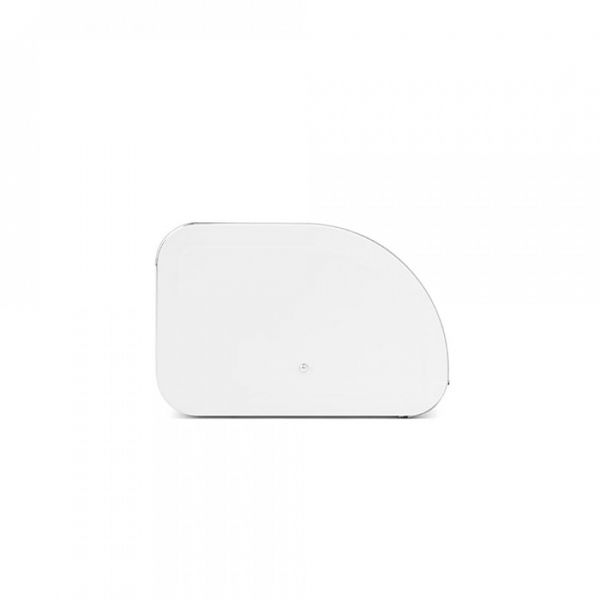 Хлебница со сдвигающейся крышкой 44.5x26.2x17.3 см, нержавеющая сталь, пластик, белый BRABANTIA