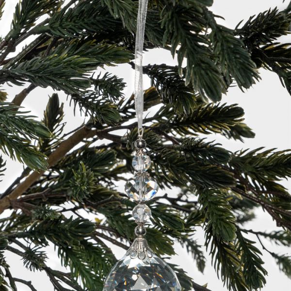 Игрушка елочная 10 см, акрил, Кристалл на подвеске, Event
