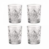Набор из 4-х стаканов для виски STONE DOF, 390 мл, Bartender BORMIOLI ROCCO
