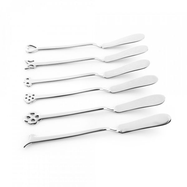 Набор ножей для масла 6 шт MEPRA Evento